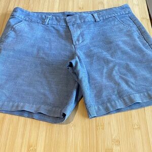 Tommy Hilfiger Denim-Look Blue Waistband Shorts